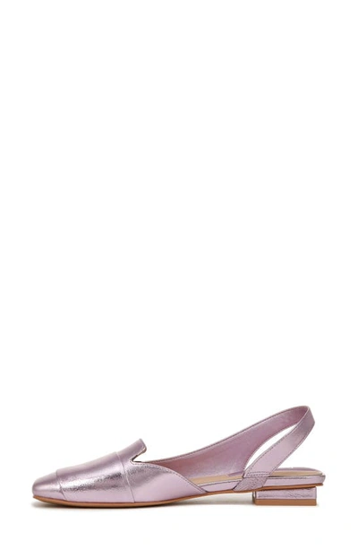 Shop Franco Sarto Teagan Slingback Half D'orsay Flat In Pink