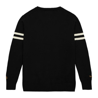 Shop Mitchell & Ness Black Boston Bruins 100th Anniversary Pullover Sweatshirt