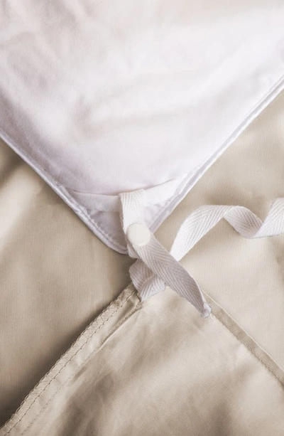 Sijo 400 Thread Count Crispcool Organic Cotton Percale Duvet Cover In Fog