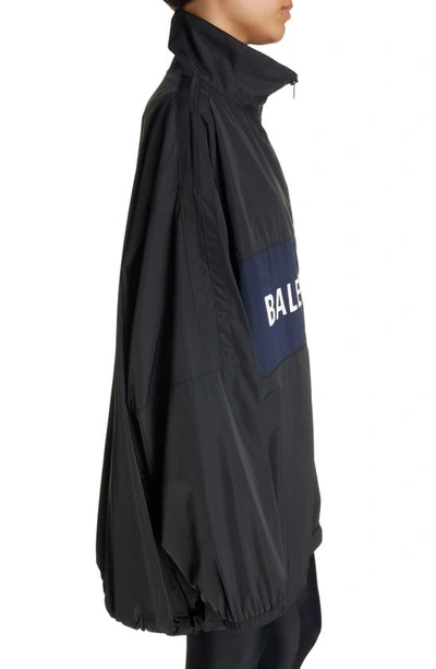 Balenciaga Zip-up Jacket In Black