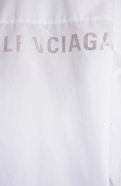 Balenciaga Cotton Shirt In White