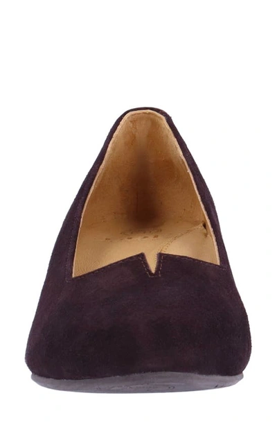 L'amour Des Pieds Kavan Pump In Chocolate