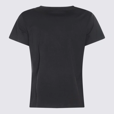 Shop Pinko T-shirt E Polo Nero In Black
