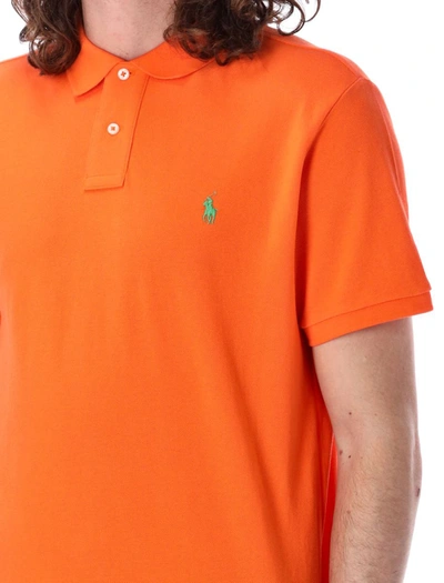 Shop Polo Ralph Lauren Classic Custom T-shirt In Orange
