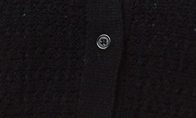 Shop By Design Ethel Short Sleeve Cardigan In Black