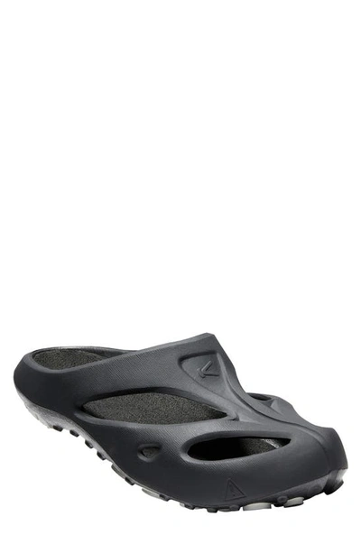 Shop Keen Shanti Slide Sandal In Black/ Dawn Blue