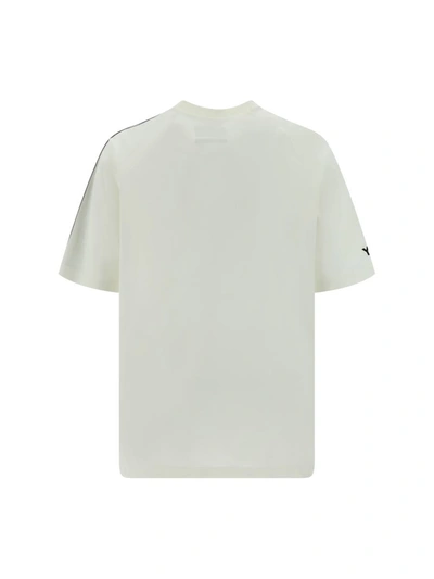 Shop Y-3 T-shirts In Owhite