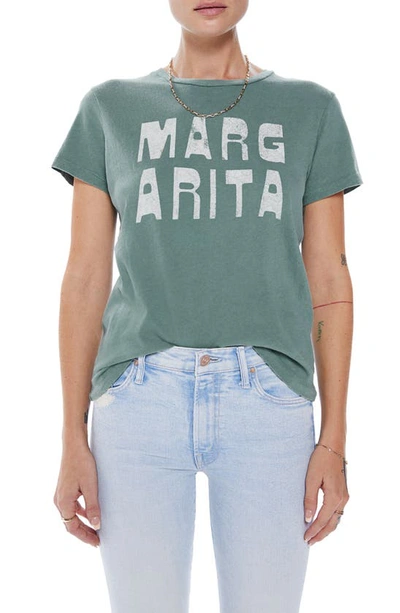 Shop Mother The Lil Goodie Goodie Cotton Graphic Tee In Margarita