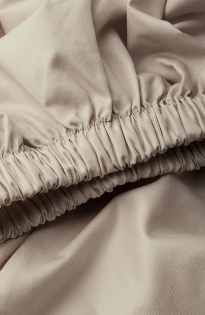 Sijo 400 Thread Count Organic Cotton Percale Sheet Set In Fog
