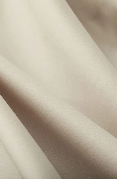 Sijo 400 Thread Count Organic Cotton Percale Sheet Set In Fog