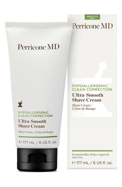 Shop Perricone Md Hypoallergenic Clean Correction Ultra-smooth Shave Cream, 6 oz
