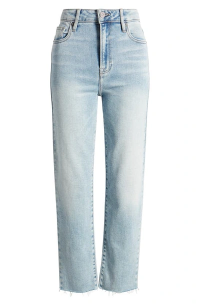 Hidden Jeans Clean Straight Leg Jeans In Light Wash