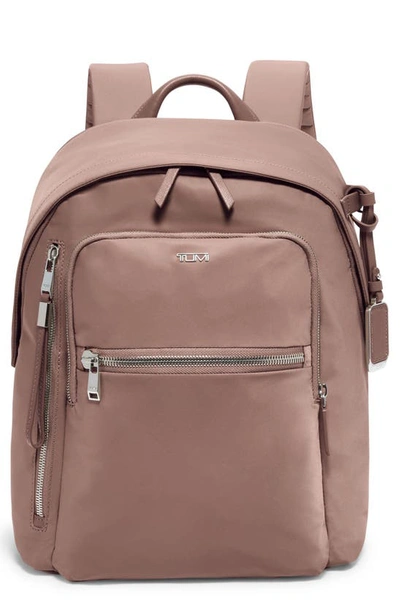 Shop Tumi Voyageur Halsey Backpack In Light Mauve