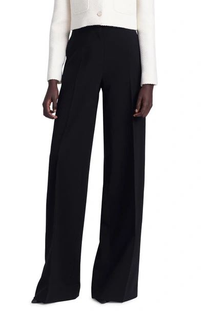 Shop Altuzarra Rudy Wide Leg Pants In Black