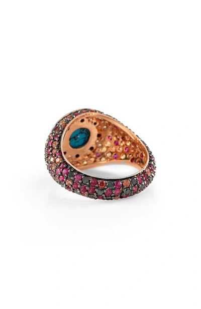 L'atelier Nawbar Women's Ibiza Ruby Element 18k Gold Pinky Ring In Gold Multi