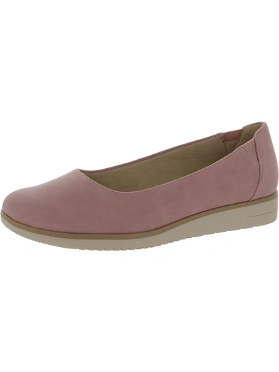 Shop Soul Naturalizer Idea Womens Padded Insole Slip On Ballet Flats In Pink