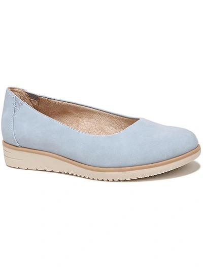SOUL NATURALIZER IDEA WOMENS PADDED INSOLE SLIP ON BALLET FLATS 