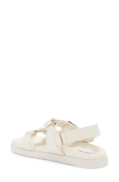 Steve Madden Marnie Slingback Sandal In Bone Leather