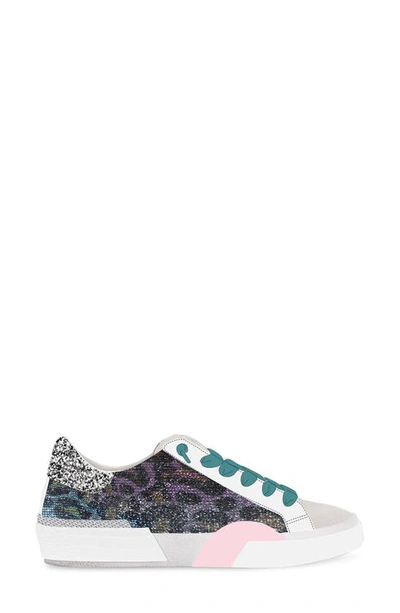 Shop Dolce Vita Zina Sneaker In Leopard Splash Fabric