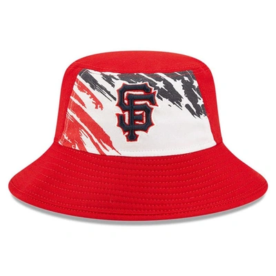 Shop New Era Red San Francisco Giants 2022 4th Of July Bucket Hat
