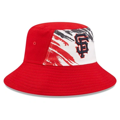 Shop New Era Red San Francisco Giants 2022 4th Of July Bucket Hat