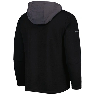 Shop Levelwear Black San Francisco Giants Ruckus Quarter-zip Hoodie