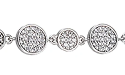 Ettika Triple Layer Y-necklace In Silver