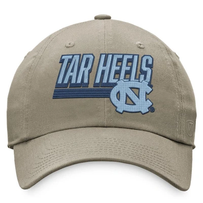 Shop Top Of The World Khaki North Carolina Tar Heels Slice Adjustable Hat