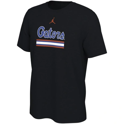 Shop Jordan Brand Black Florida Gators Alternate Uniform T-shirt