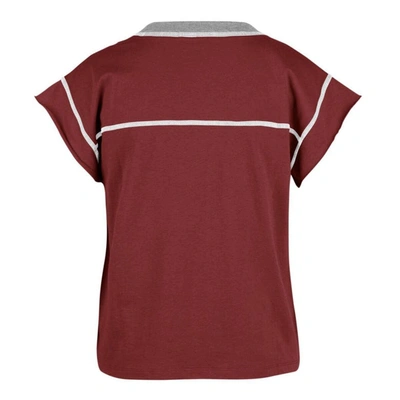 Shop 47 ' Crimson Alabama Crimson Tide Sound Up Maya Cutoff T-shirt