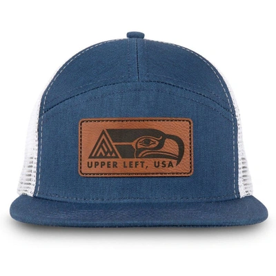 Shop The Great Pnw College Navy Seattle Seahawks Cornerstone Snapback Adjustable Hat
