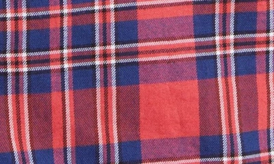 Shop Brooks Brothers Plaid Brushed Cotton & Wool Flannel Button-down Shirt In Red Plaid