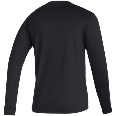 Shop Adidas Originals Adidas Black Boston Bruins Dassler Aeroready Creator Long Sleeve T-shirt