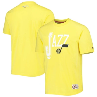 Shop Tommy Jeans Gold Utah Jazz Mel Varsity T-shirt