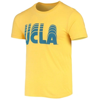 Shop Homefield Heathered Gold Ucla Bruins Repeat Vintage T-shirt In Heather Gold