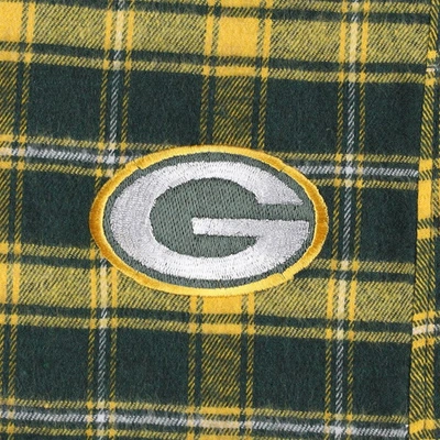 Shop Concepts Sport Green Green Bay Packers Plus Size Badge T-shirt & Flannel Pants Sleep Set