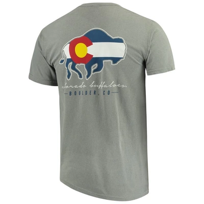 Shop Image One Gray Colorado Buffaloes Local Comfort Color T-shirt