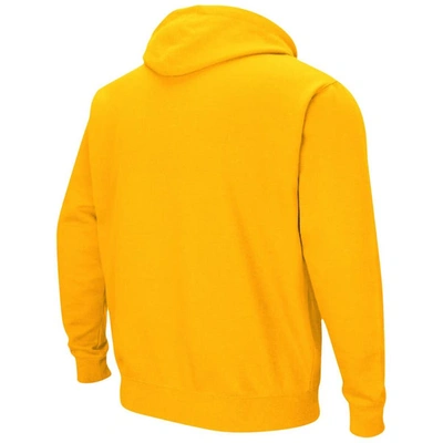 Shop Colosseum Gold Iowa Hawkeyes Arch & Logo 3.0 Pullover Hoodie