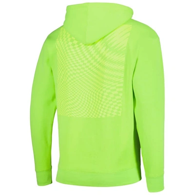 Insomniac Men's And Women's Neon Green Formula 1 Las Vegas Grand Prix Mono Core Pullover Hoodie In Neon Green