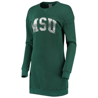 Shop Gameday Couture Green Michigan State Spartans 2-hit Sweatshirt Mini Dress