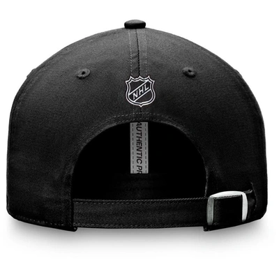 Shop Fanatics Branded Black Philadelphia Flyers Authentic Pro Rink Adjustable Hat