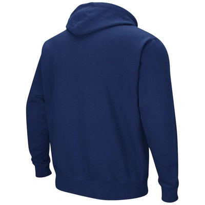 Shop Colosseum Navy Uc Santa Barbara Gauchos Arch And Logo Pullover Hoodie