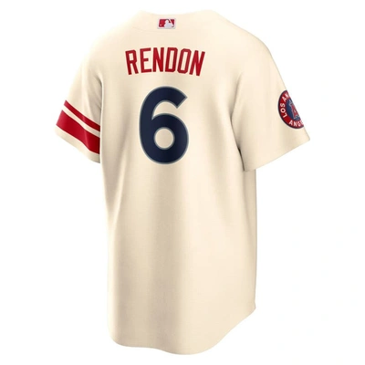 Shop Nike Anthony Rendon Cream Los Angeles Angels City Connect Replica Player Jersey