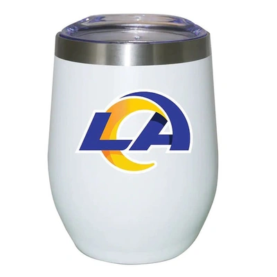 Shop The Memory Company Los Angeles Rams 12oz. Logo Stemless Tumbler In White