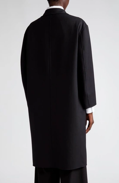 The Row Fedra Double Face Wool Blend Jacket In Black