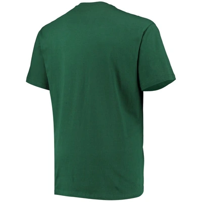 Shop Champion Green Michigan State Spartans Big & Tall Arch Over Wordmark T-shirt