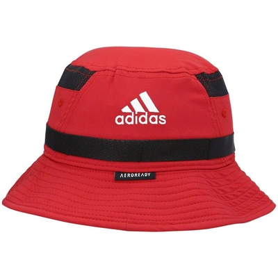 Shop Adidas Originals Adidas Crimson Indiana Hoosiers 2021 Sideline Aeroready Bucket Hat