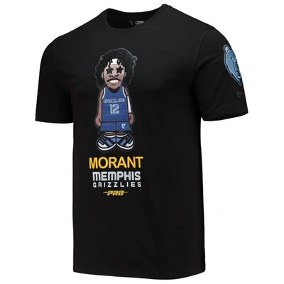 Shop Pro Standard Ja Morant Black Memphis Grizzlies Caricature T-shirt