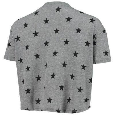 Shop Alternative Apparel Gray Florida Gators Headliner Stars Cropped Tri-blend T-shirt