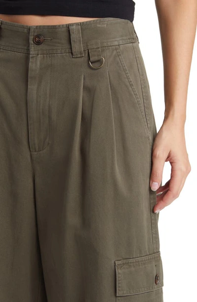 Madewell The Harlow Wide-leg Cargo Pant In (re)generative Chino In
